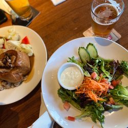 Rod and Gun Bar & Grill - Yorkshire pudding and salad