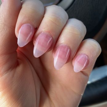 Sassy Nail Spa - Another photo of my horrific excuse of a manicure - Nail Salons Near Me - Fayetteville, North Carolina