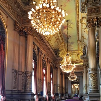 Teatro Colón - Each chandelier weighs half a ton and holds 200 bulbs! - Performing Arts Near Me - Buenos Aires, C