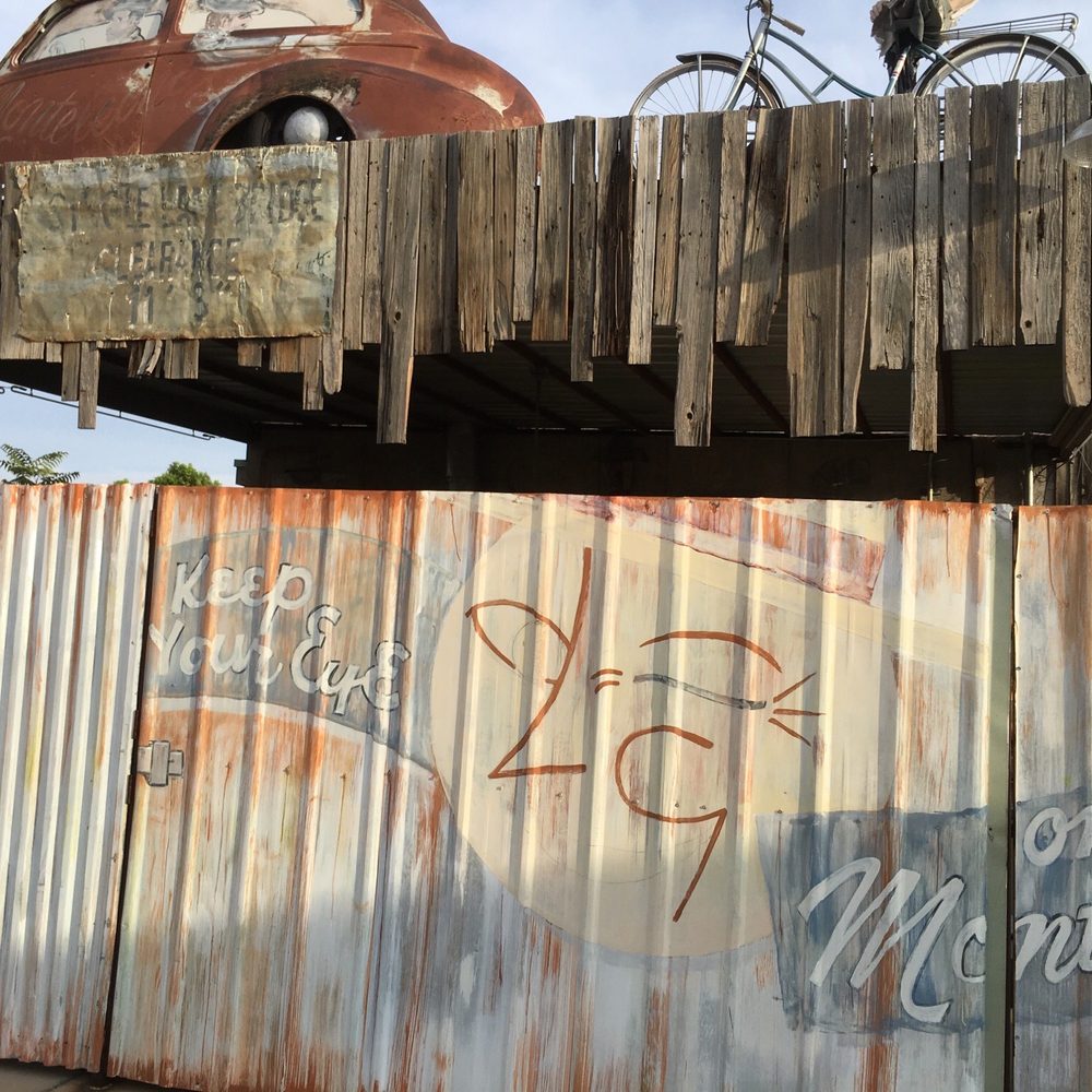 Monteleone's - The entrance from the back resembles a junk yard! - Italian Near Me - El Paso, Texas Monteleone's - The entrance from the back resembles a junk yard! - Italian Near Me - El Paso, Texas