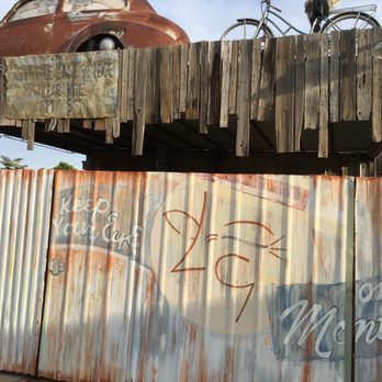 Monteleone's - The entrance from the back resembles a junk yard! - Italian Near Me - El Paso, Texas Monteleone's - The entrance from the back resembles a junk yard! - Italian Near Me - El Paso, Texas