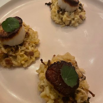 Taft Díaz - Seared Scallops ($35) - New American Near Me - El Paso, Texas