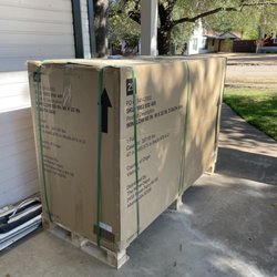 J W Logistics - They left a $1200 vanity sitting on a porch. No contact from the company before delivery.