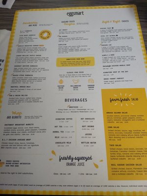 Menu photo 1 Eggsmart Toronto, ON