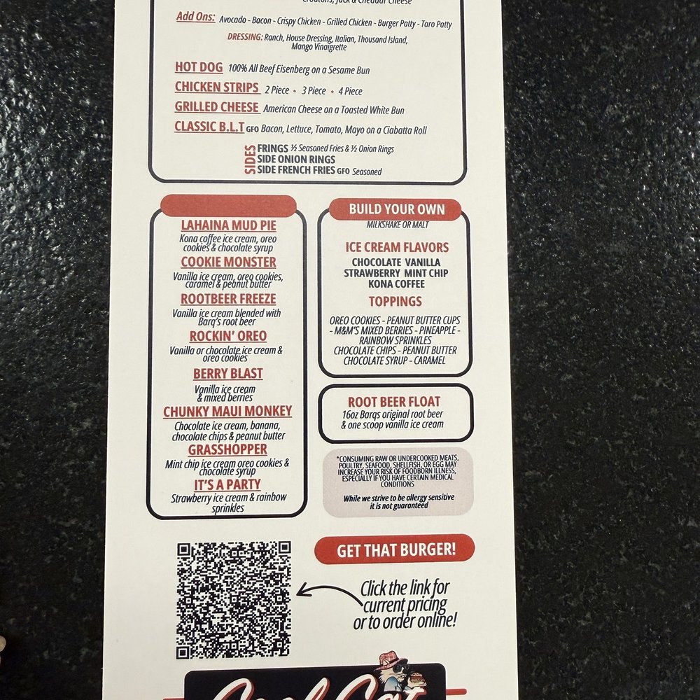 Menu Menu