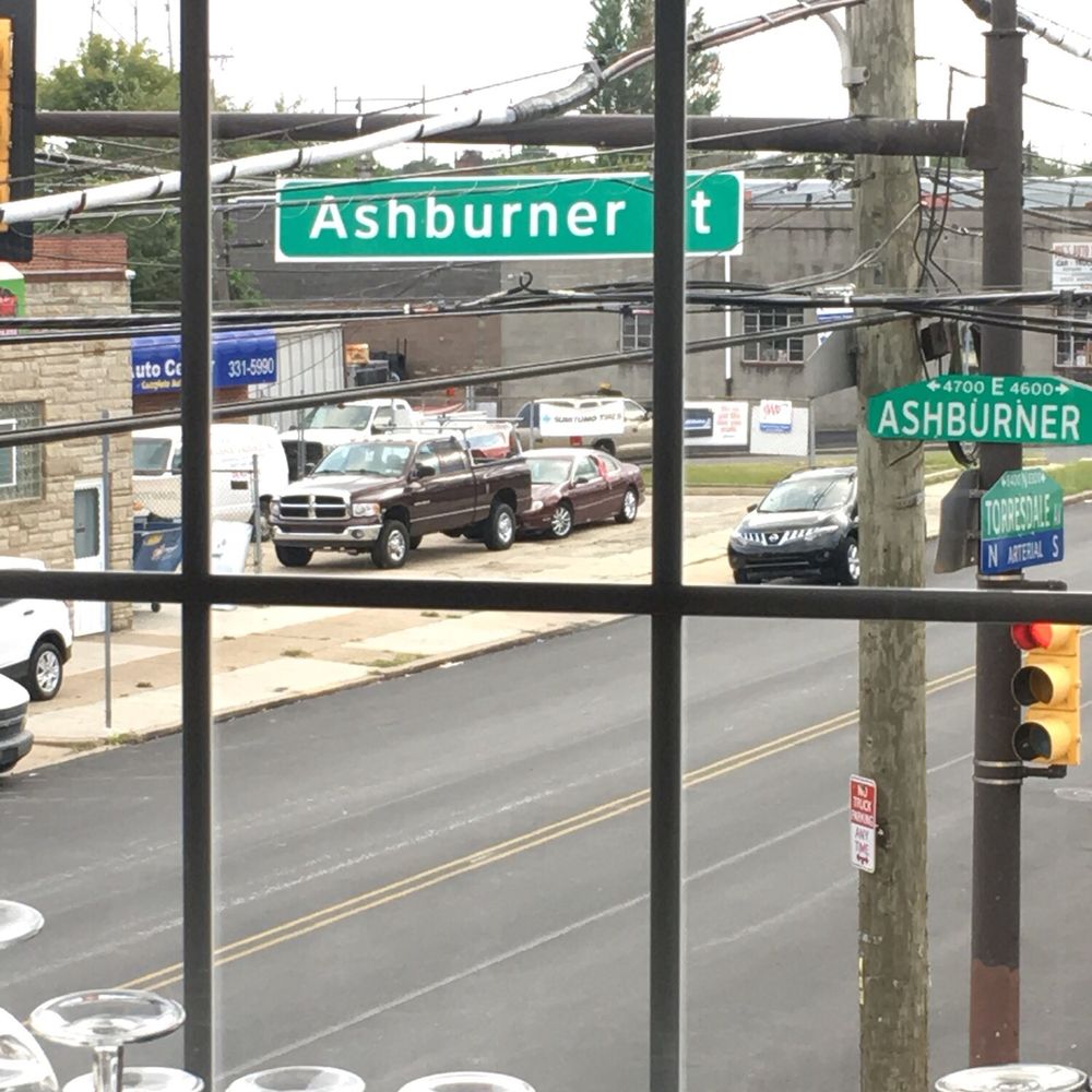 Ashburner Inn - Outside corner road - New American Near Me - Philadelphia, Pennsylvania Ashburner Inn - Outside corner road - New American Near Me - Philadelphia, Pennsylvania