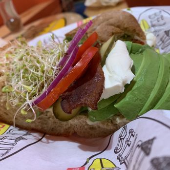 Beach Hut Deli - One slice of bacon :/ - Sandwiches Near Me - Gold River, California Beach Hut Deli - One slice of bacon :/ - Sandwiches Near Me - Gold River, California