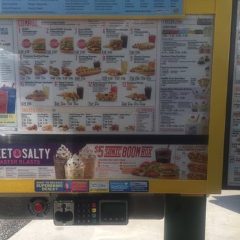 Sonic Drive-In - Menu! $5 Boom Box is a great deal! - Burgers Near Me - Edgewater, Maryland Sonic Drive-In - Menu! $5 Boom Box is a great deal! - Burgers Near Me - Edgewater, Maryland