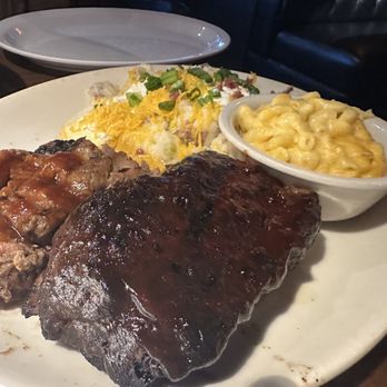 Bobby Q - Biltmore - Two meat plate (baby back ribs & brisket) - Barbeque Near Me - Phoenix, Arizona Bobby Q - Biltmore - Two meat plate (baby back ribs & brisket) - Barbeque Near Me - Phoenix, Arizona