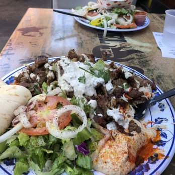 Falafel Corner - Gyro Platter - Mediterranean Near Me - Sacramento, California