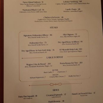Delmonico's - Steakhouses Near Me - New York, New York
