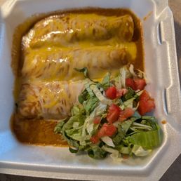 Guacamole  enchiladas!