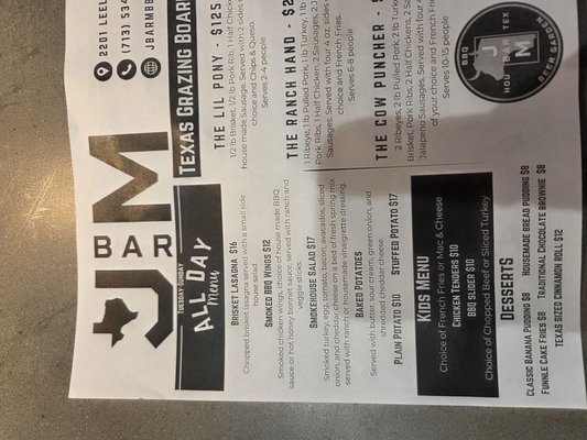 Menu photo 5 J-Bar-M Barbecue Houston, TX Menu photo 5 J-Bar-M Barbecue Houston, TX