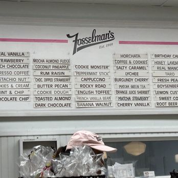 Fosselman's Ice Cream - Flavors - Ice Cream & Frozen Yogurt Near Me - Alhambra, California Fosselman's Ice Cream - Flavors - Ice Cream & Frozen Yogurt Near Me - Alhambra, California