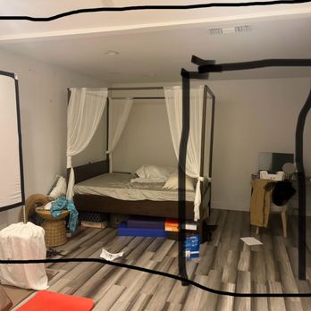 Handyman Rocky - Room before new wall and door - Handyman Near Me - Irvine, California