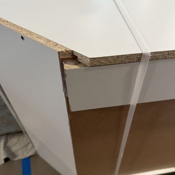 Studio41 Home Design Showroom - Shoddy box material, already coming apart when "new" - Kitchen & Bath Near Me - Highland Park, Illinois Studio41 Home Design Showroom - Shoddy box material, already coming apart when "new" - Kitchen & Bath Near Me - Highland Park, Illinois