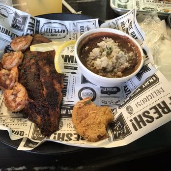 Creole Connection - Cajun catfish and shrimp with red beans and rice - Cajun/Creole Near Me - Birmingham, Alabama Creole Connection - Cajun catfish and shrimp with red beans and rice - Cajun/Creole Near Me - Birmingham, Alabama