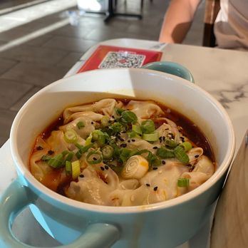 Mount&Bao - S6. Wonton in Chili Sauce - Chinese Near Me - Seattle, Washington Mount&Bao - S6. Wonton in Chili Sauce - Chinese Near Me - Seattle, Washington