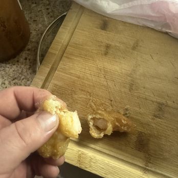 Jade House - Prawns.- raw!!!!! Batter is raw.-no walnut .- GARBAGE I DONT EVEN POISON MY DOG.-$118 bucks order.- in the garbage!!! - Chinese Near Me - Pittsburg, California Jade House - Prawns.- raw!!!!! Batter is raw.-no walnut .- GARBAGE I DONT EVEN POISON MY DOG.-$118 bucks order.- in the garbage!!! - Chinese Near Me - Pittsburg, California