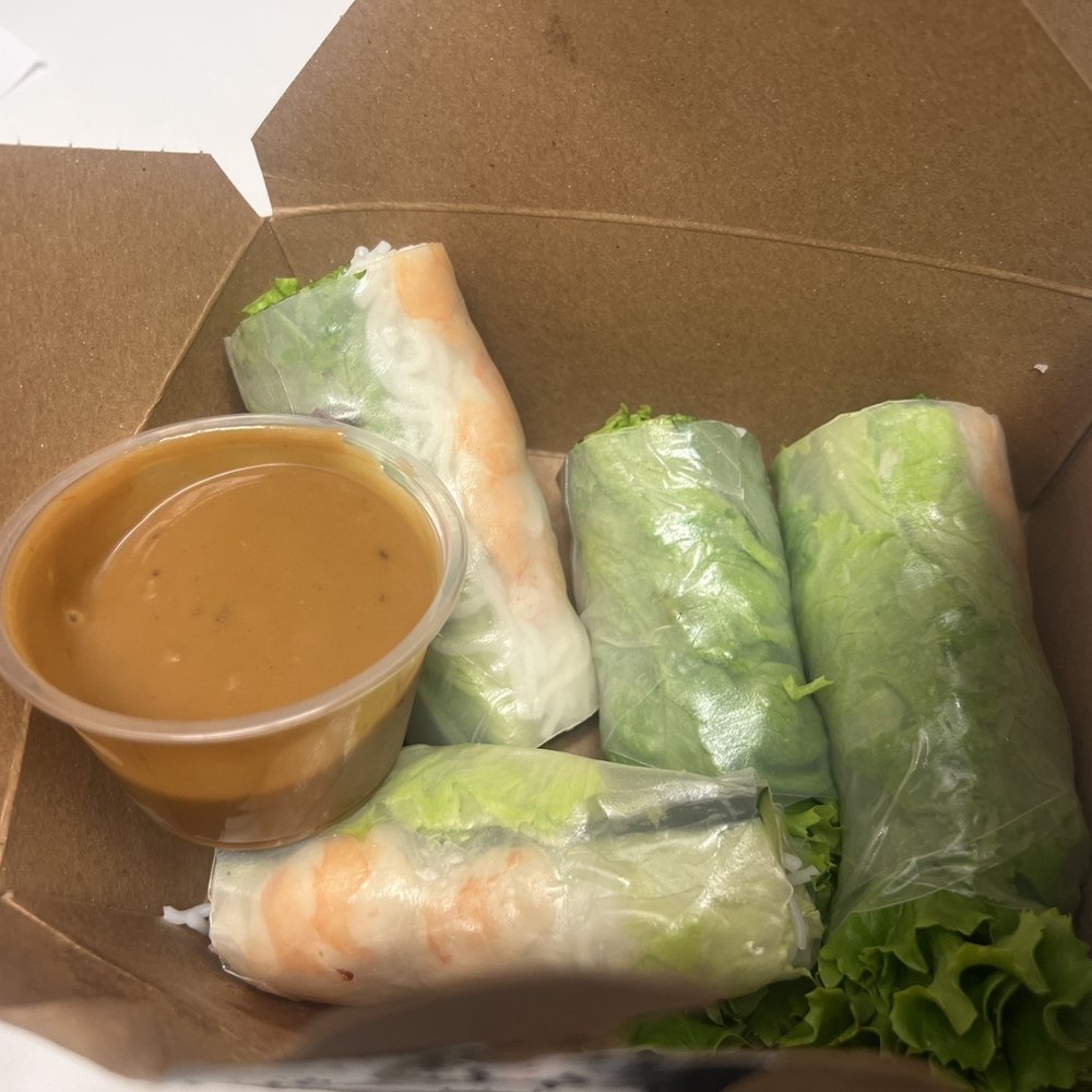 Papaya - Spring Shrimp Noodle Rolls - Vietnamese Near Me - Renton, Washington