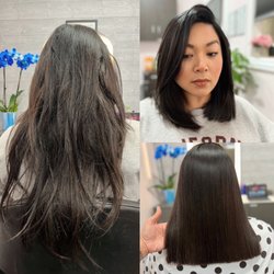 Blended Beauty Salon - Love how blunt and precise this cut is!