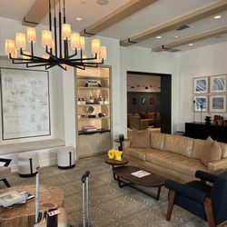 MacArthur Place Hotel & Spa - The pretty lobby/reception area.