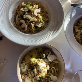 Bastone - Top is the only vegetarian pasta, bottom is the one with sausage - Pasta Shops Near Me - Atlanta, Georgia