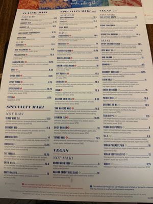 Menu photo 8 Blue Sushi Sake Grill Dallas, TX Menu photo 8 Blue Sushi Sake Grill Dallas, TX