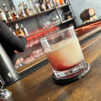 Scryer Rum - Limey rummy drink with port wine - Whiskey Bars Near Me - San Juan, Puerto Rico