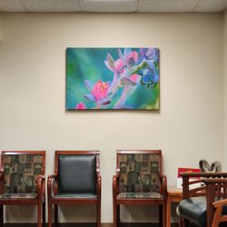 Presbyterian Hospital - Waiting room in cardiology; physician side of Pres.