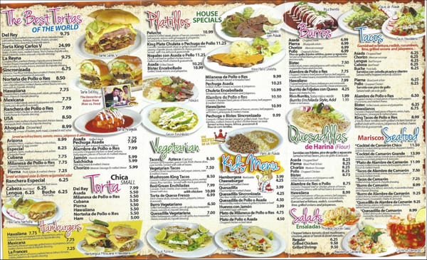 Menu photo 7 Los Reyes De La Torta Phoenix, AZ