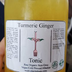 Planted Eats - Turmeric ginger tonic