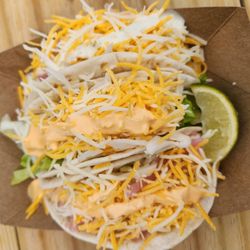 River Glenn Park - Sweet potato, pork, and chicken tacos