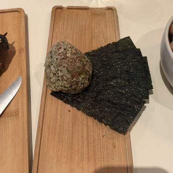 Rule of Thirds - Tuna & Nori tartare, tenkasu, sesame - Japanese Near Me - Brooklyn, New York