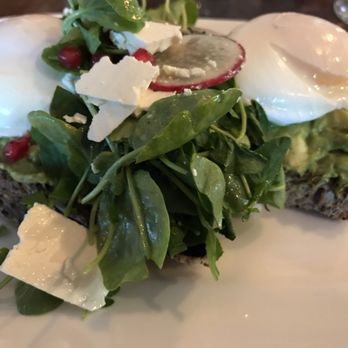 Atrio Wine Bar & Restaurant - Avocado toast, perfectly poached eggs - Wine Bars Near Me - New York, New York