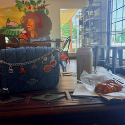 curated cafe con coach, chai, & chocolate croissant. curated cafe con coach, chai, & chocolate croissant.