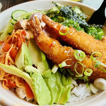 Katana Kitchen - Double Dragon poke bowl. - Japanese Near Me - Statesville, North Carolina Katana Kitchen - Double Dragon poke bowl. - Japanese Near Me - Statesville, North Carolina