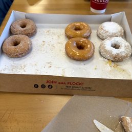 There were only two of us and we ate six donuts lol
