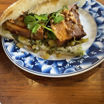 Joy - Pork belly sandwich. 6.7.23 - Taiwanese Near Me - Los Angeles, California Joy - Pork belly sandwich. 6.7.23 - Taiwanese Near Me - Los Angeles, California