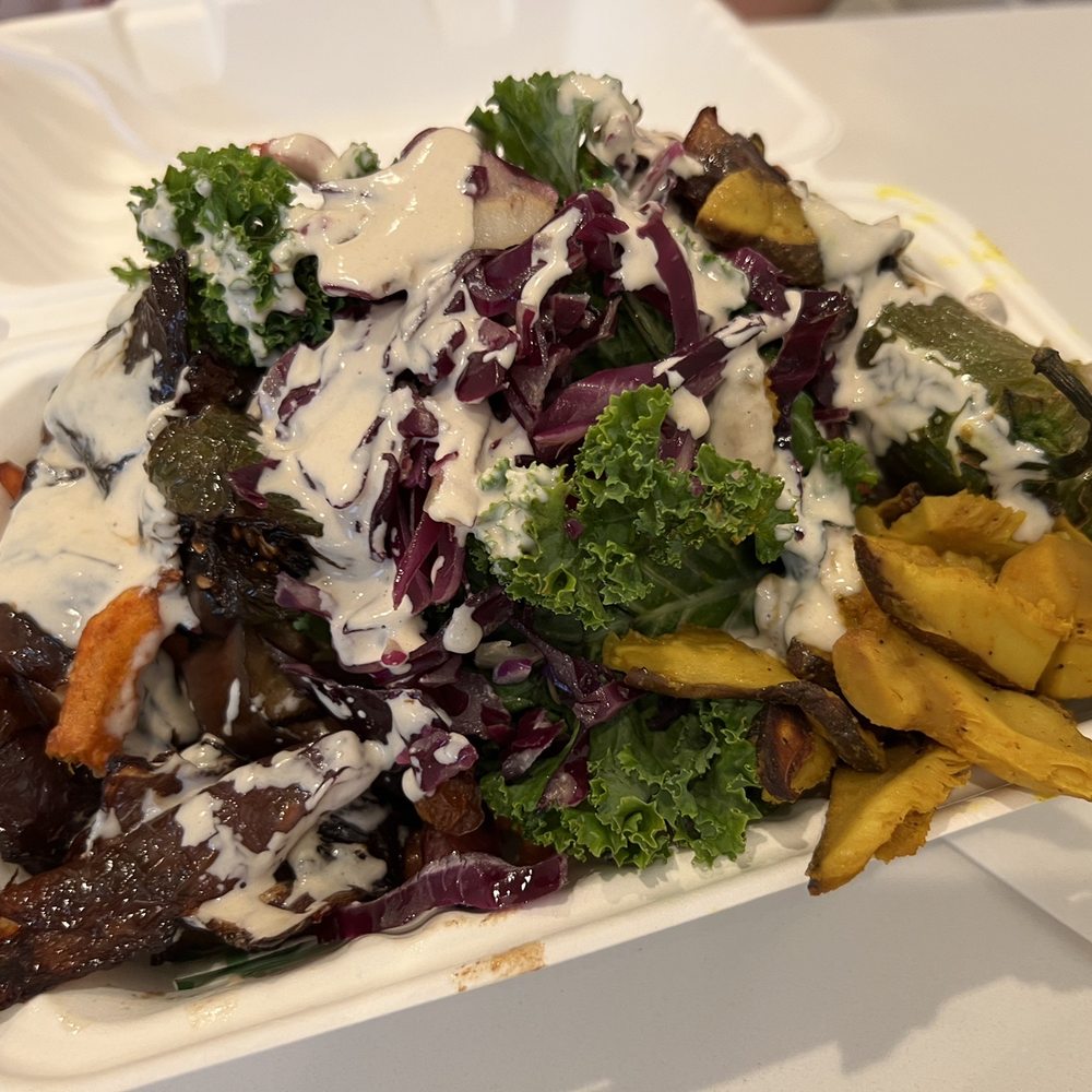 Hummus Republic - Street Style Sweet Potato Fries - Mediterranean Near Me - Santa Clarita, California Hummus Republic - Street Style Sweet Potato Fries - Mediterranean Near Me - Santa Clarita, California