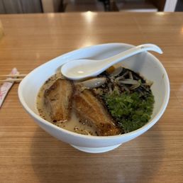 Black Garlic Tonkatsu Ramen