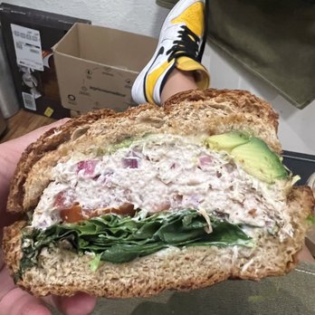 Cafe La Flore - Tuna Salad Sandwich Lunch - Coffee & Tea Near Me - San Francisco, California