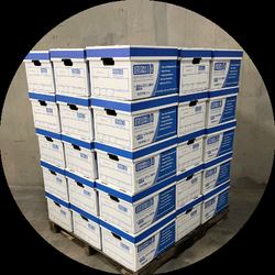Stevens & Stevens Business Records Management - SSBRM Records Storage Cartons