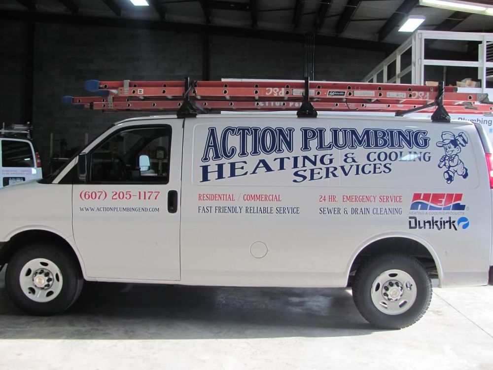 Slide of Action Plumbing Heating & Cooling Services