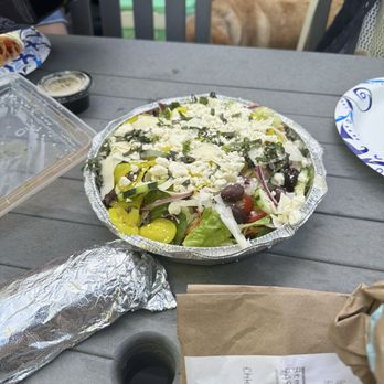 Rosati's Pizza - Greek salad good for two - Pizza Near Me - Temecula, California
