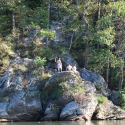 Palisades West Trail - Jumping cliff