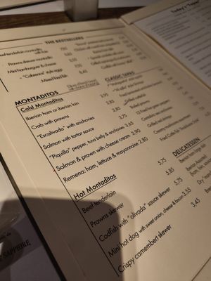 Menu photo 3 Ciutat Comtal Barcelona, B