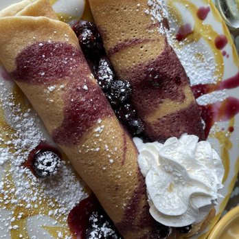 Lupe Tortilla Mexican Restaurant - Blueberry pancakes - Mexican Near Me - Houston, Texas