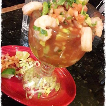 Mexico Restaurant - Shrimp Ceviche I think.. it was Bomb - Mexican Near Me - Honolulu, Hawaii