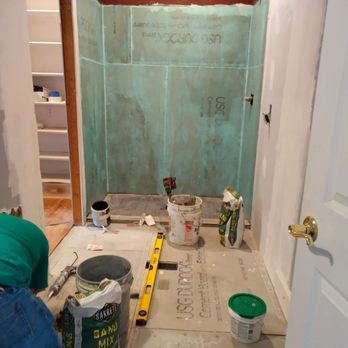 Andre Remodeling - a bathroom being remodeled - General Contractors Near Me